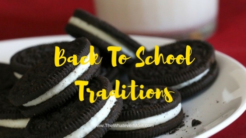 Back To SchoolTraditions